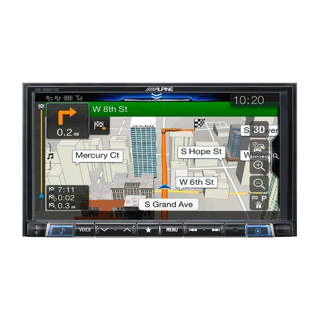 Alpine Alpine INE-W987HD Mech-Less 7-inch Audio/Video/Navigation (AVN) System