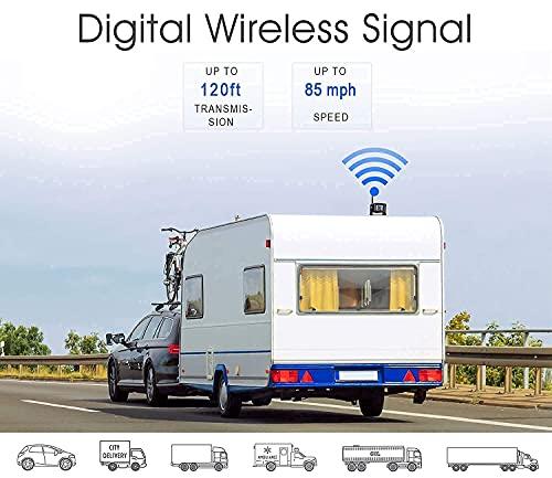 ZEROXCLUB ZEROXCLUB Wireless 7" Backup Camera Bundles(W01+BW702)