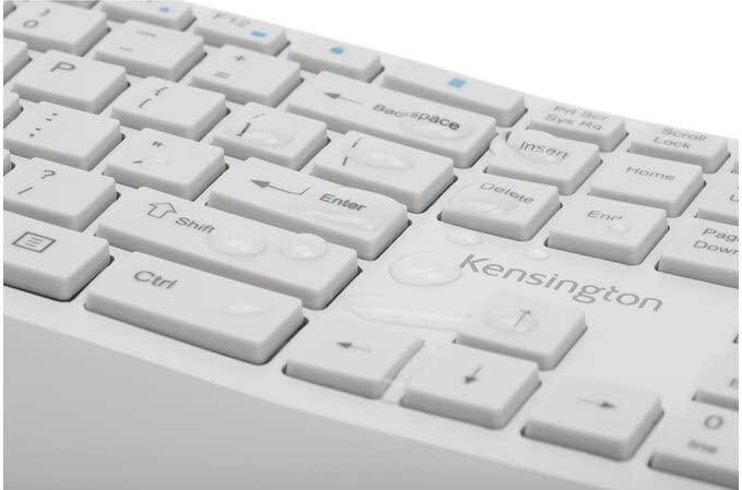 Kensington Kensington Pro Fit Ergonomic Wireless Keyboard and Mouse - Grey (K75407US)
