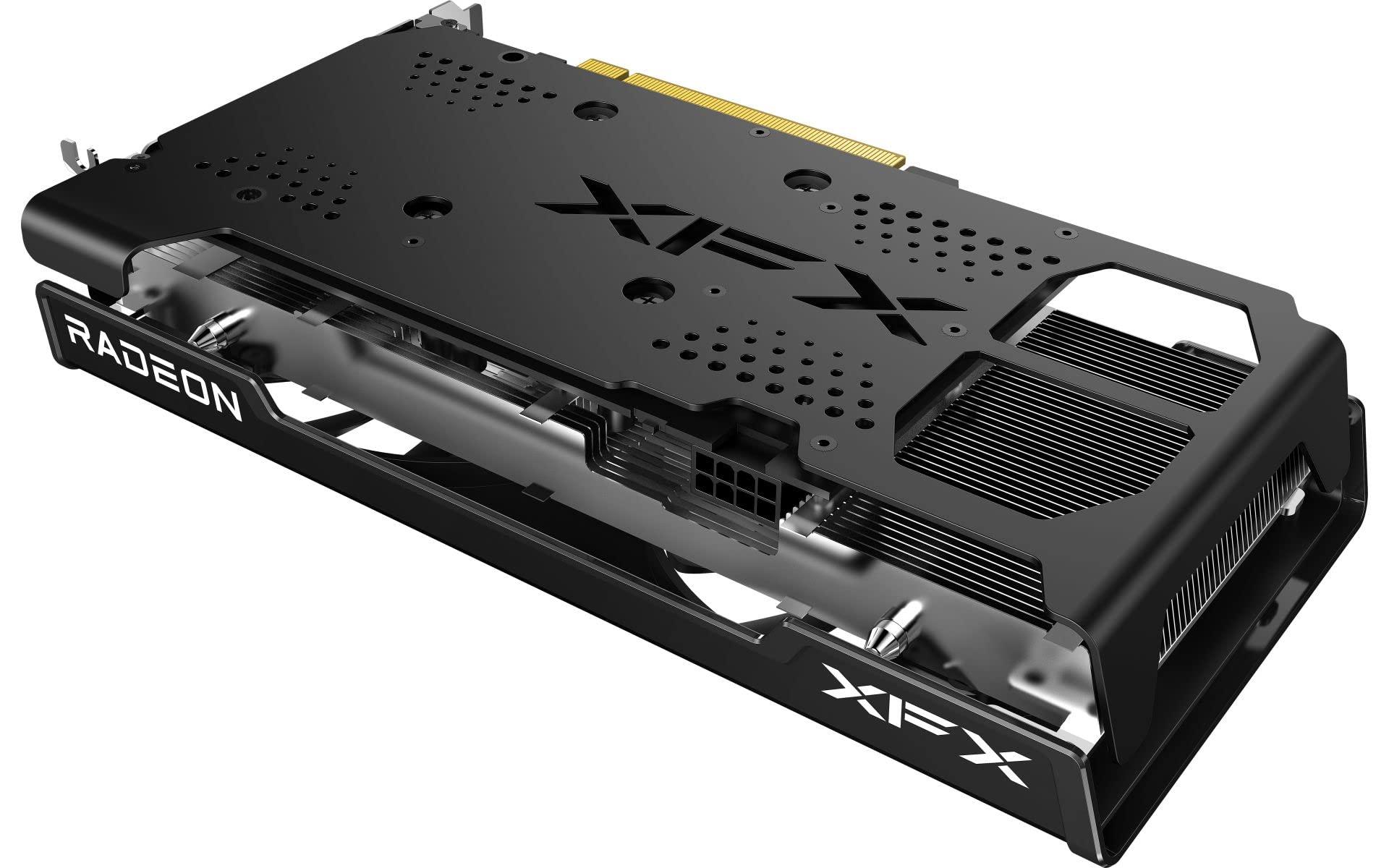XFX XFX Speedster SWFT 210 Radeon RX 6600 CORE Gaming Graphics Card with 8GB GDDR6 HDMI 3xDP, AMD RDNA 2 RX-66XL8LFDQ