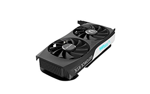 ZOTAC ZOTAC Gaming GeForce RTX 4060 Ti 8GB Twin Edge DLSS 3 8GB GDDR6 128-bit 18 Gbps PCIE 4.0 Compact Gaming Graphics Card, IceStorm 2.0 Advanced Cooling, Spectra RGB Lighting, ZT-D40610E-10M
