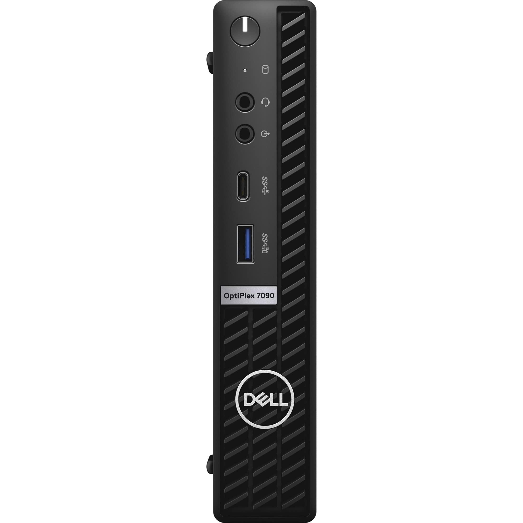 Dell Dell OptiPlex 7000 7090 Desktop Computer - Intel Core i5 10th Gen i5-10500T Hexa-core (6 Core) 2.30 GHz - 16 GB RAM DDR4 SDRAM - 512 GB M.2 PCI Express NVMe 3.0 x4 SSD - Micro PC - Black