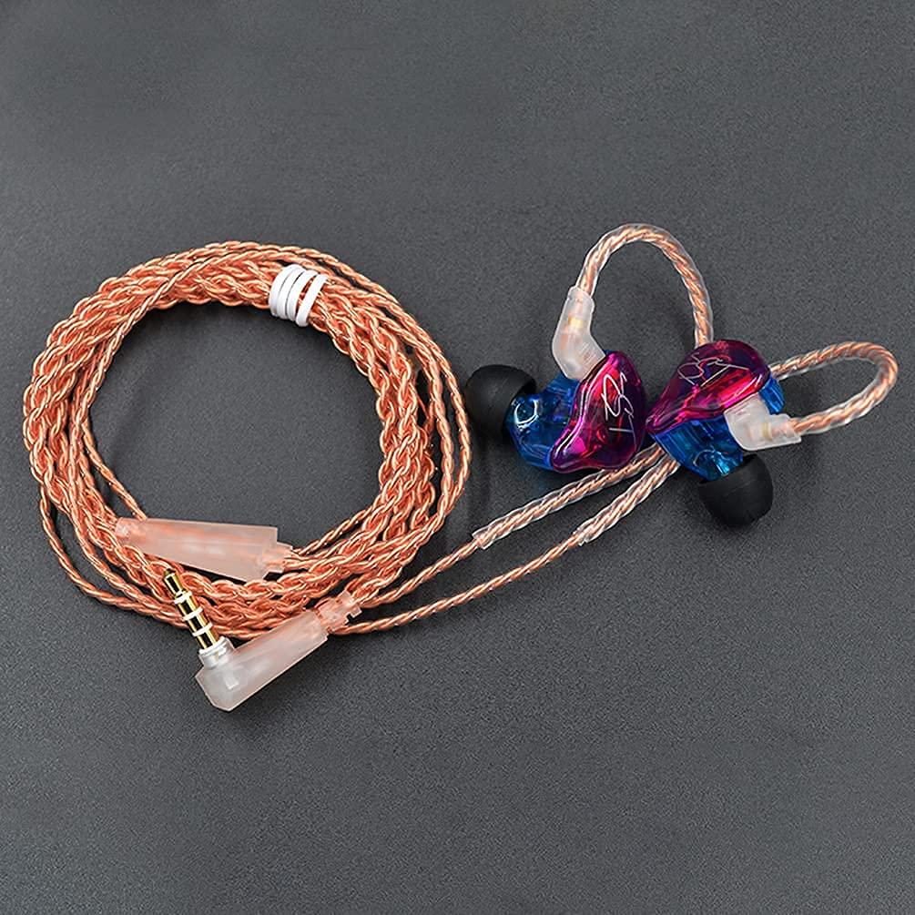 CCA KZ ZST 1BA 1DD in Ear Earphone Clear HiFi Monitor Earbuds Wired Sport Gaming Earphone for Musician Singer Audiophile