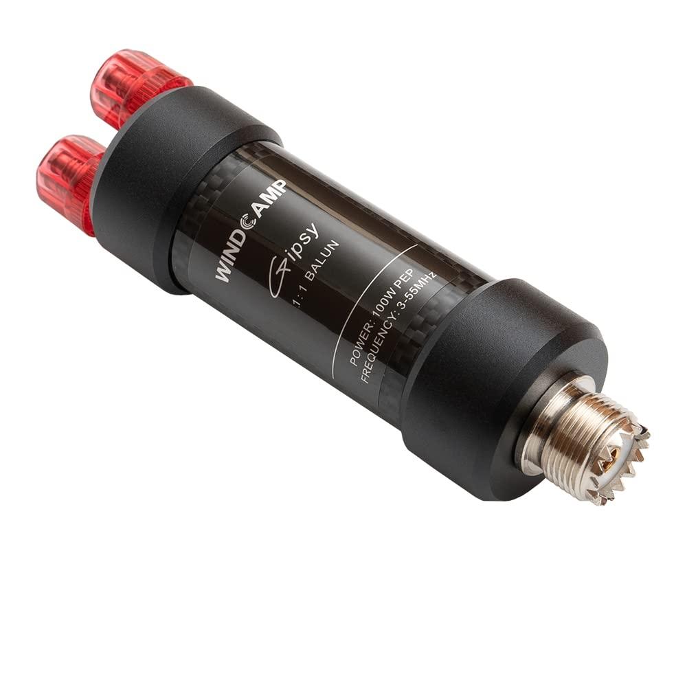 PQIQP WINDCAMP Gipsy 5-50MHz HF Horizontal Dipole Antenna Ant for Ham Radio Waterproof Balun Portable Antenna