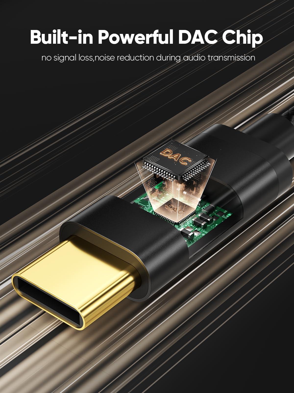 CableCreation CableCreation USB C to RCA Audio Cable 6FT, Type-C to 2 Male Y RCA Splitter, RCA to USB C Adapter for iPhone 16 15 Series, Home Theater, DVD, Amplifier, Speaker, Car Stereo, Samsung Galaxy S23