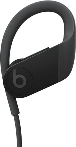Beats Powerbeats High-Performance Wireless Bluetooth Headphones - Black - MWNV2LL/A (Renewed)