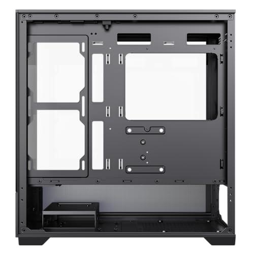 GAMEMAX GAMEMAX Vista MB Black Micro-ATX Tower Computer Case