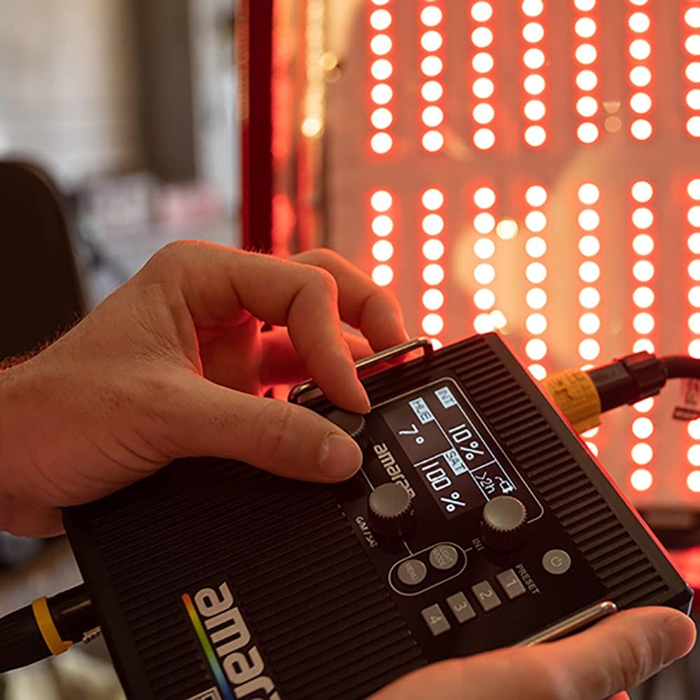 Aputure Aputure Amaran F22x RGB Flex LED Video Light with Honeycomb Grid,200W Bi-Color 2500K-7500K Support DMX Sidus Link App Control Built-in 9 Lighting FX