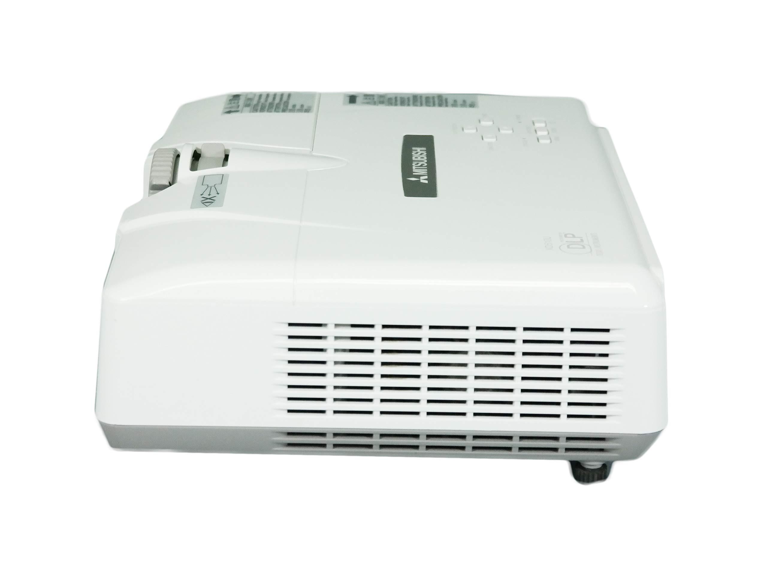 Mitsubishi Mitsubishi XD510U-G DLP Projector 2600 ANSI HD HDMI w/Adapter 1080i Remote (Renewed)