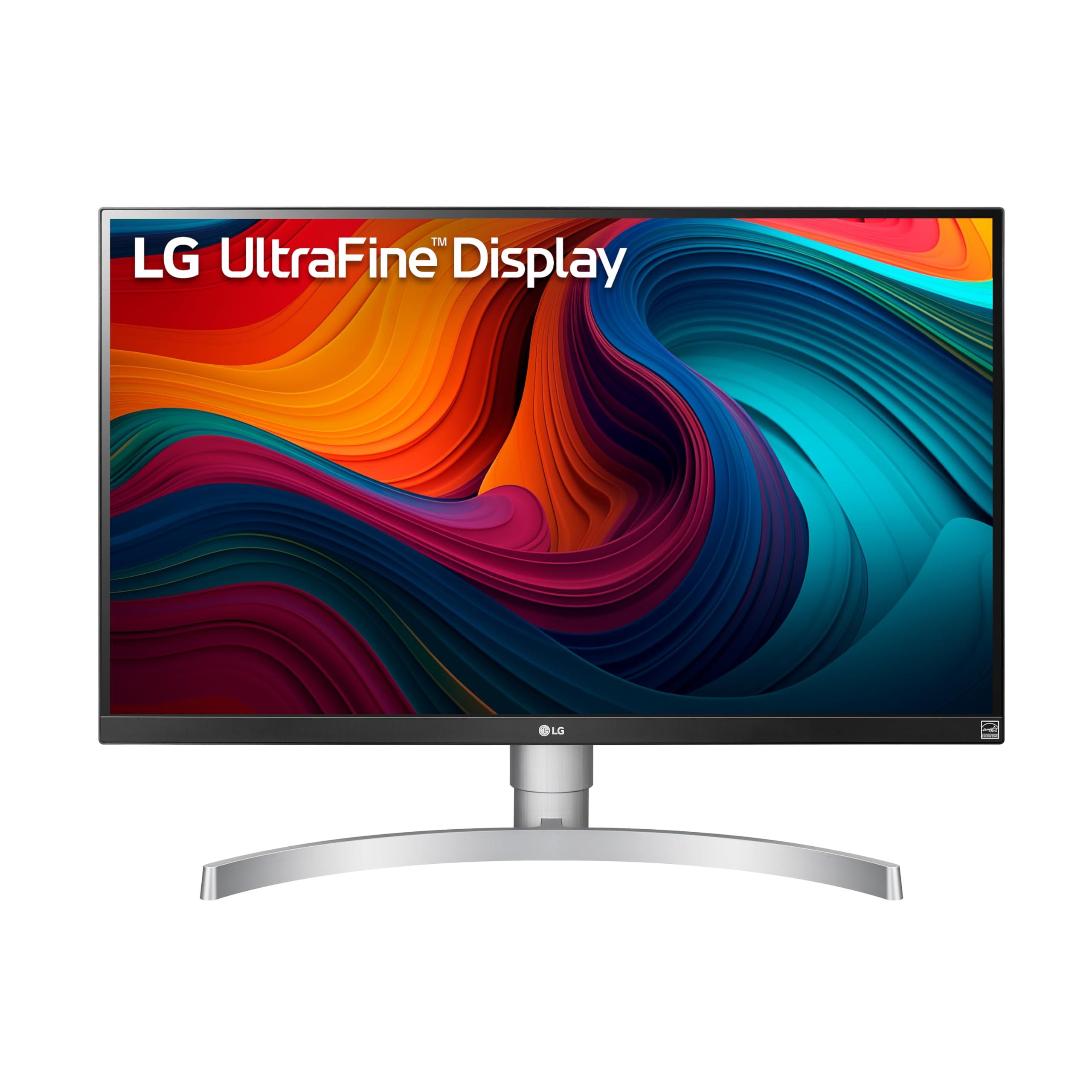 LG LG 27UK650-W 27 Inch UHD (3840 x 2160) IPS Display with HDR 10, sRGB 99% Color Gamut, AMD FreeSync Technology, 3-Side Virtually Borderless Design