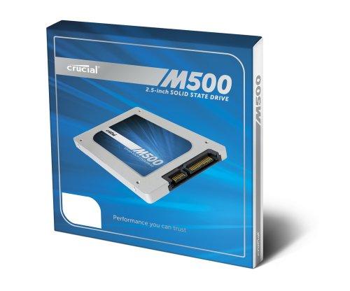 Crucial (OLD MODEL) Crucial M500 240GB SATA 2.5” 7mm (with 9.5mm adapter) Internal Solid State Drive - CT240M500SSD1