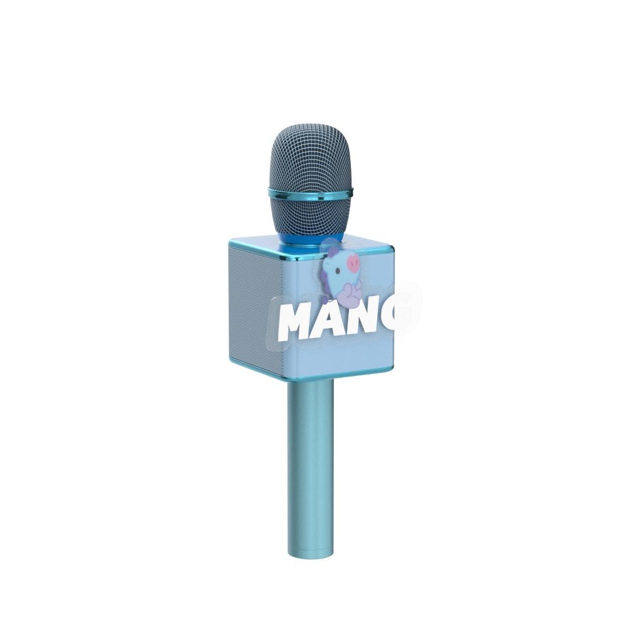 ROYCHE ROYCHE BTS Bluetooth Wireless Mic & Speaker, All Seven BTS Characters in Their Own Cute Colors (MANG)