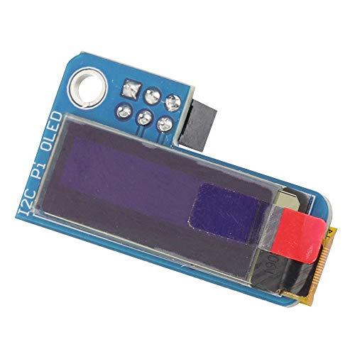 Ferwooh Ferwooh PiOLED 0.91inch OLED Screen Display Module I2C 128X32 Blue for 4B/3B/3B+/2B/B/Zero(Blue)