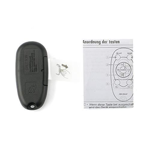 RJMom New RM-RK50 Replace Remote fit for JVC Car Stereo RM-RK52 KD-A625 KD-A725 KD-A805