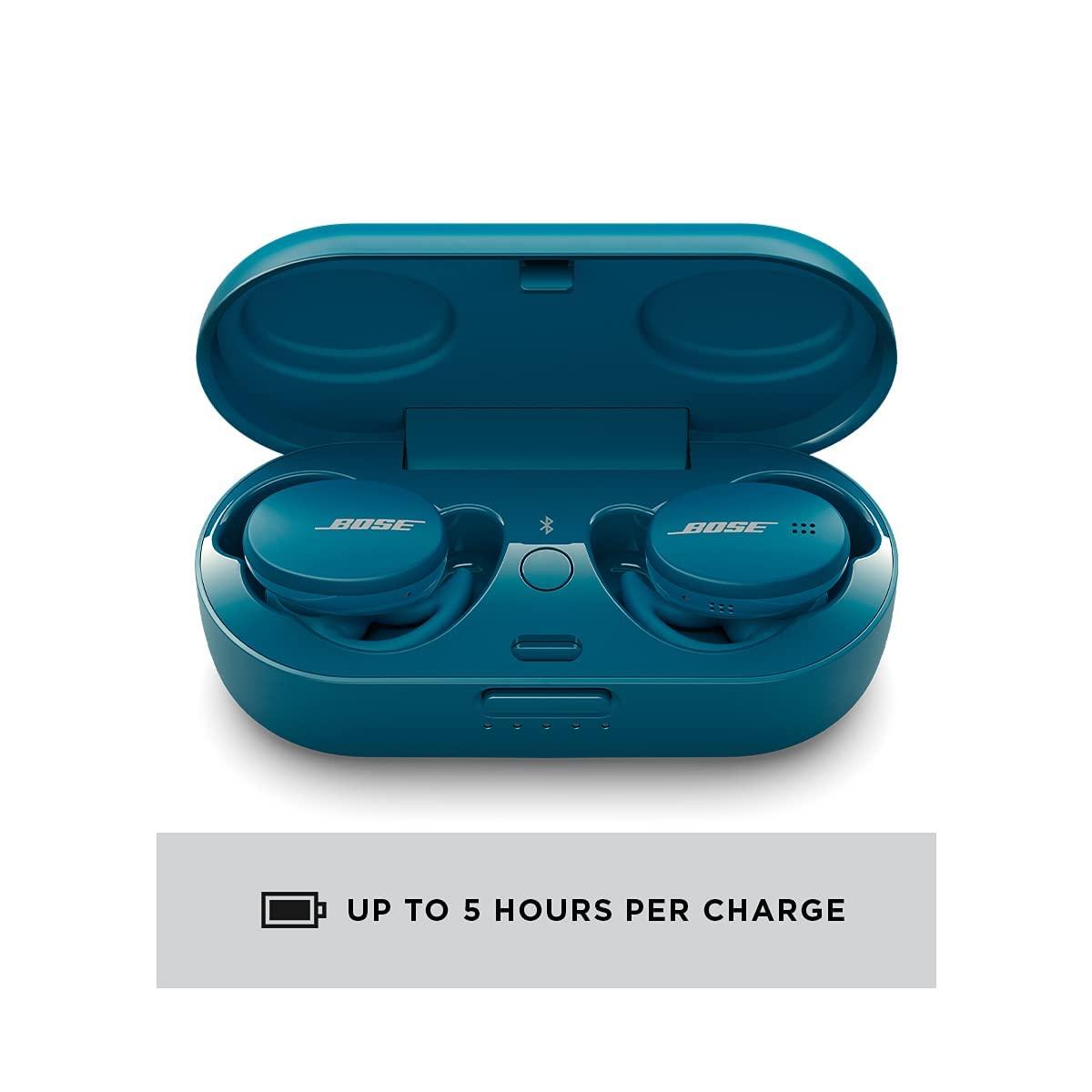 Bose Bose Sport Earbuds - True Wireless Earphones - Bluetooth in Ear Headphones for Workouts and Running, Baltic Blue (Renewed)