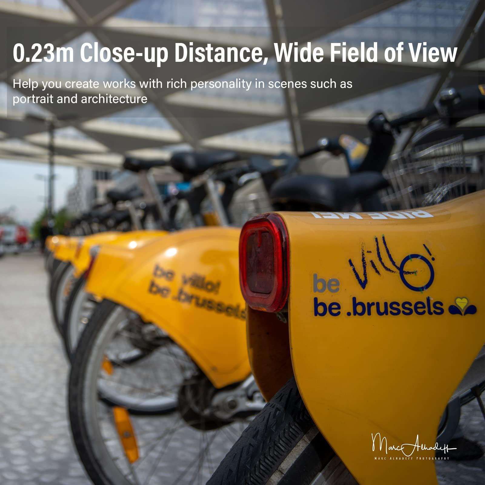 AstrHori AstrHori 14mm F4.5 Ultra Wide Angle APS-C Manual Lens Strong Anti-Distortion with Filter Slot Compatible with Sony E-Mount Mirrorless Camera A6000,A6300,A6400,A6500,A5100,A5000,A6600,NEX-3(Black)