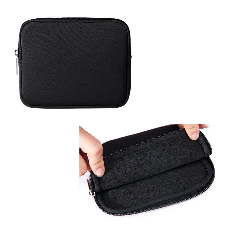 eMorevalue Neoprene 6-7 Inch E-Reader Sleeve for 6.8 Kindle Paperwhite/Paperwhite Kids/Paperwhite Signature Edition / 6\" Kobo Clara HD, Kobo Nia/Fire 7 / iPad Mini 6, ebook Reader Case Bag Pouch Cover