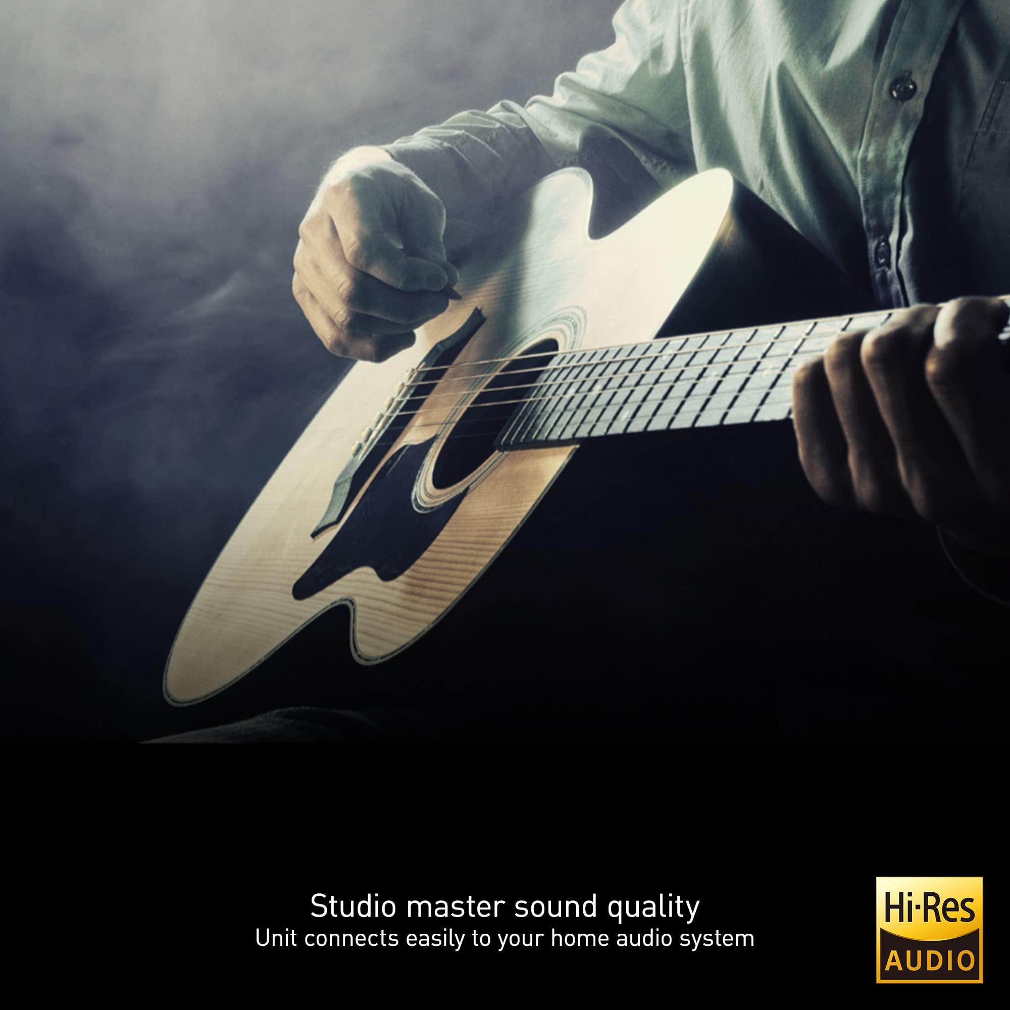 Panasonic Panasonic 4K Blu Ray Player, Ultra HD Premium Video Playback and Hi-Res Audio - DP-UB154P-K (Black)