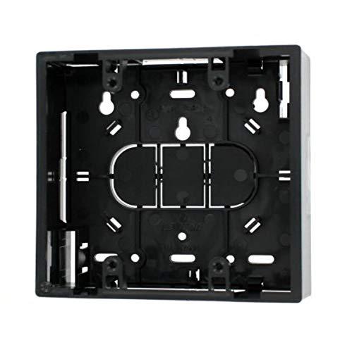 Leviton Leviton 42777-2EA Surface Mount Backbox, Dual Gang, Black, 1.89"