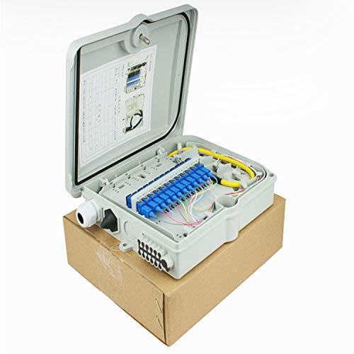 trtfiber SC/LC/Connectors FTTH Fiber Terminal Box 8/12/24/48/ cores Ports Fiber Optic Distribution Box (48 core, LC)
