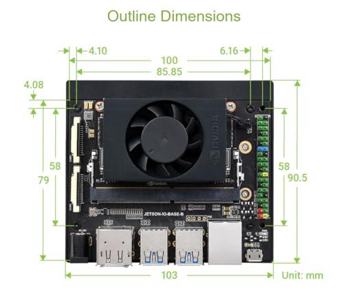 TUOPUONE TUOPUONE Jetson Xavier NX AI Development Board Waveshare NX Development Board Based on Jetson Xavier NX JETSON-XAVIER-NX-16G-DEV-KIT