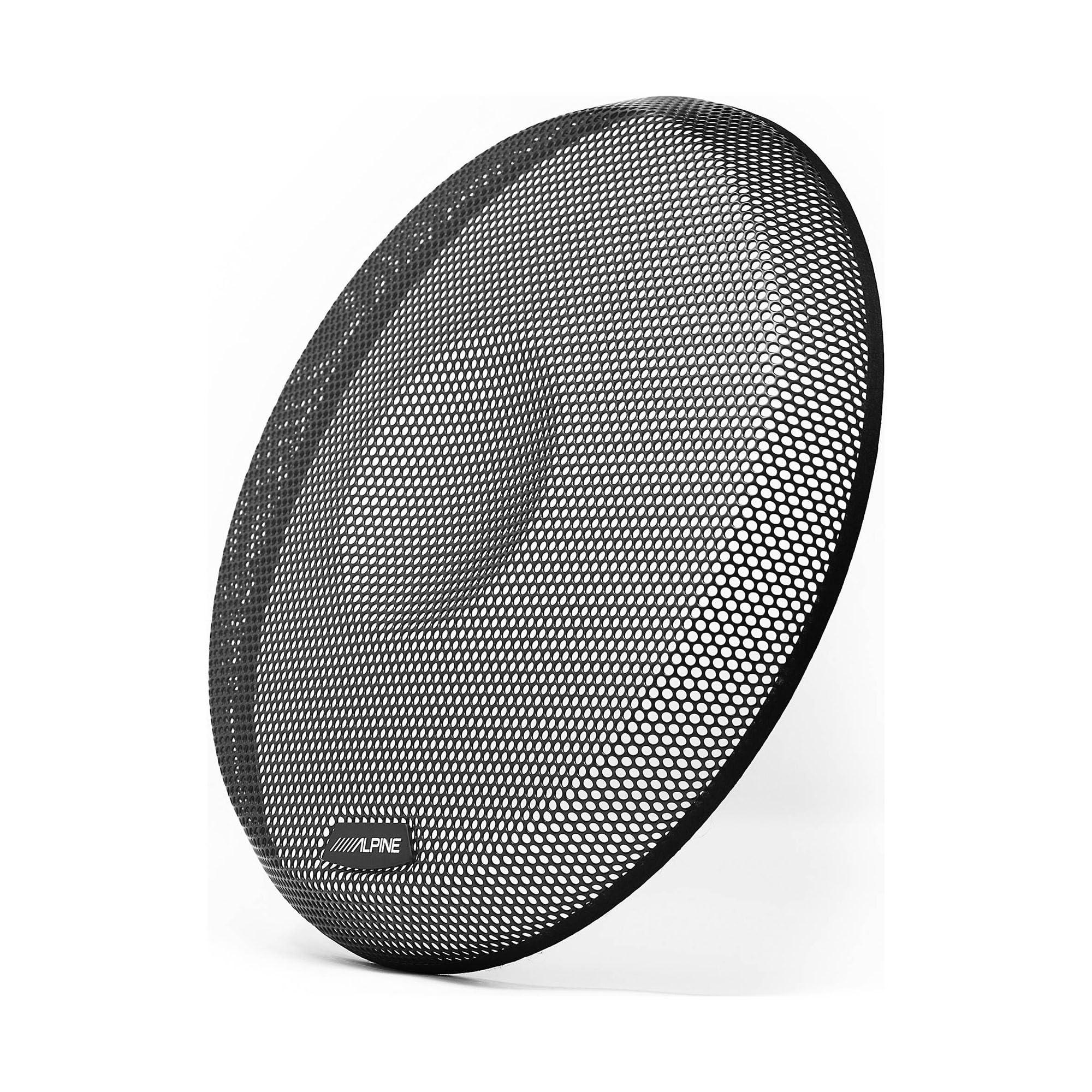 Alpine Alpine RS-W12D2 12-inch R-Series Shallow Subwoofer Dual 2 Ohm & Grill Bundle