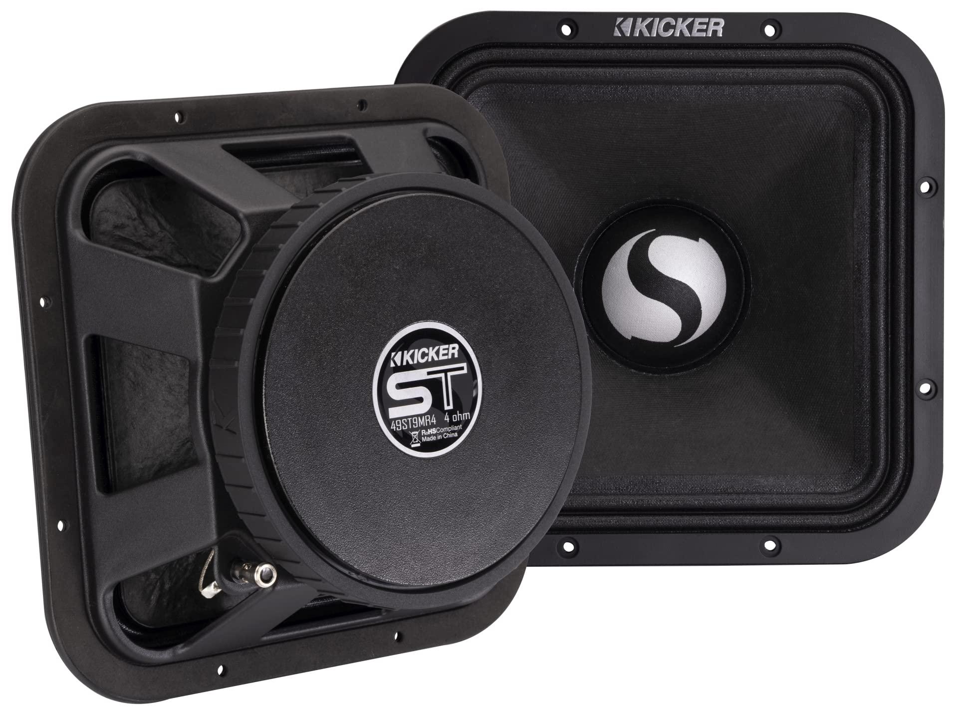 KICKER Kicker 49ST7MR8 7" Street Series Square Mid-Bass, Pair, 8ohm