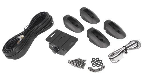 Rockville Rockville RW8CA 8" 600 Watt Under-Seat Slim Amplified Car Subwoofer +Wire Kit