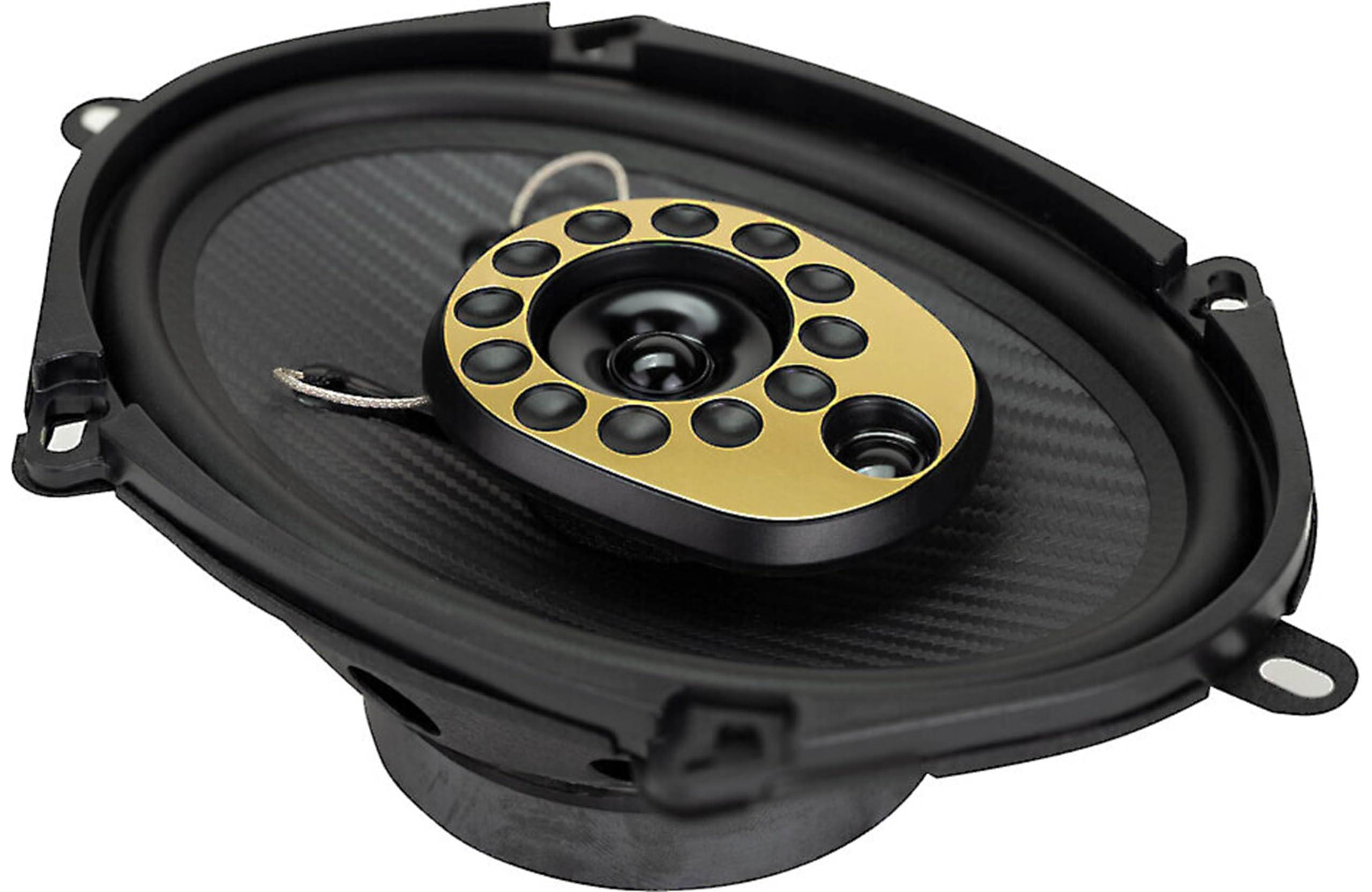 Jensen Pair of 5x7 / 6x8 Full Range 50W RMS 4-Ohm Jensen JS68T 3-Way Speakers by Jensen