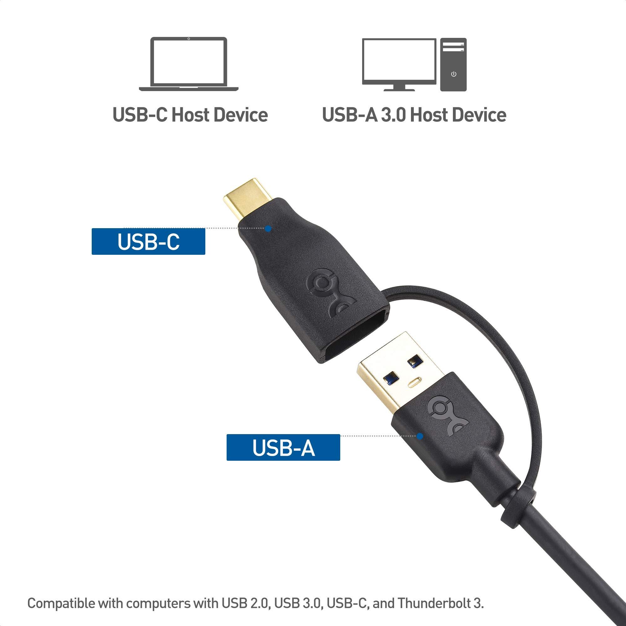 Cable Matters Cable Matters Plug & Play USB to Ethernet Adapter with PXE, MAC Address Clone Support, Supporting 10/100/1000Mbps in Black & USB C to 2.5 Gigabit Ethernet Adapter, USB to 2.5 Gigabit Ethernet Adapter