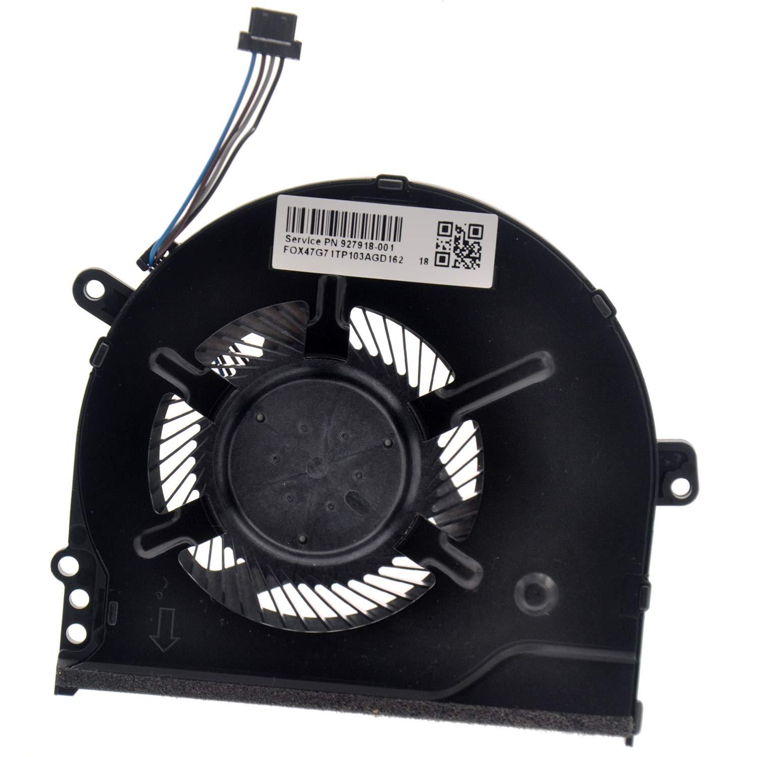 Deal4GO Deal4GO CPU Cooling Fan 927918-001 Replacement for HP 15-CC 15-CK 14-BP 14-BK 15T-CC 14-BP 15-CC123CL 15-CK069TX 14-BK069SA