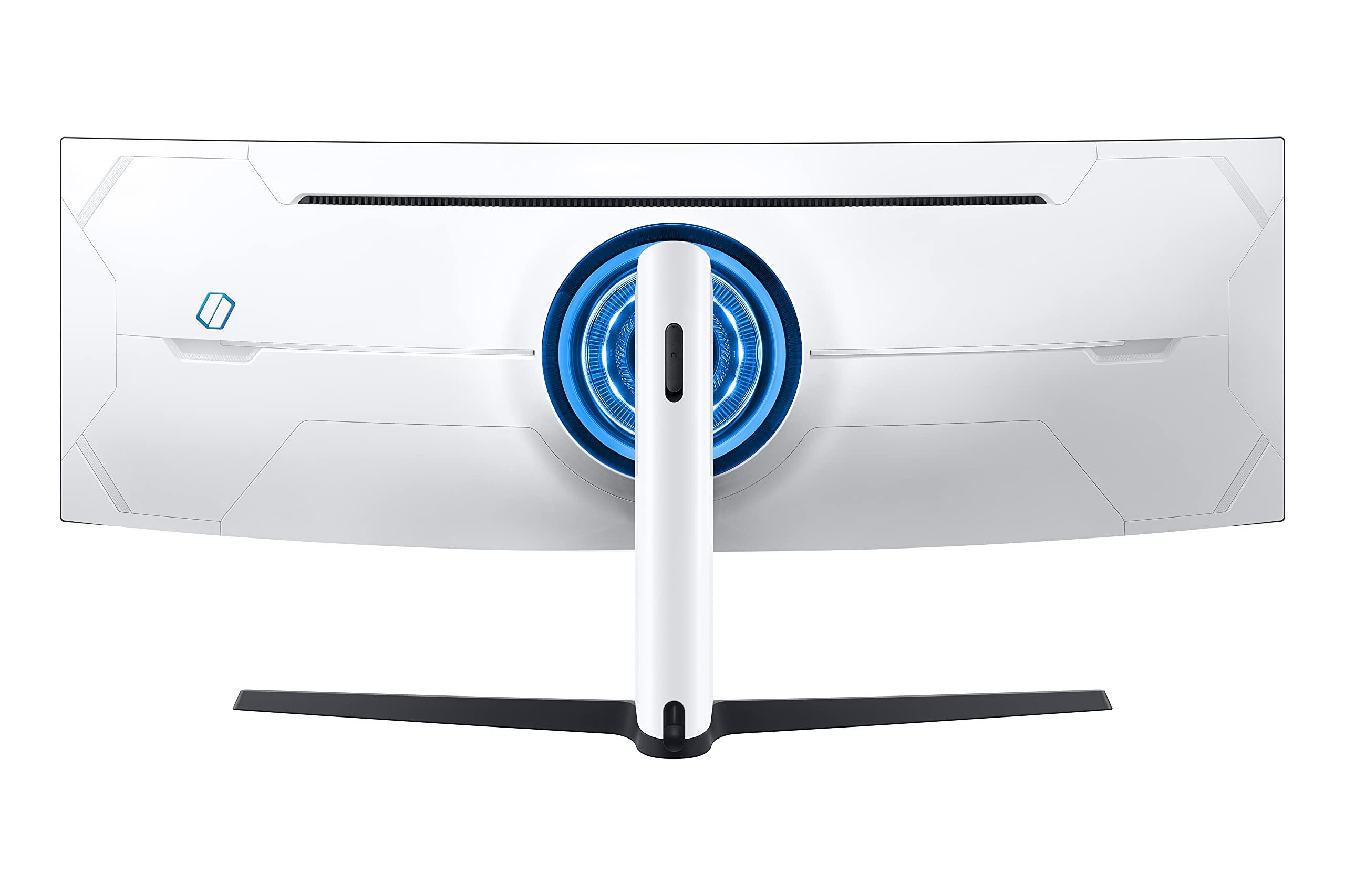 SAMSUNG SAMSUNG 49 inch Gaming Monitor, Ultrawide Curved Monitor, 240hz 1ms, Quantum Mini LED, G-Sync, Monitor Adjustable Height, HDR 2000, Odyssey Neo G9, G95NA (LS49AG952NNXZA) (Renewed)