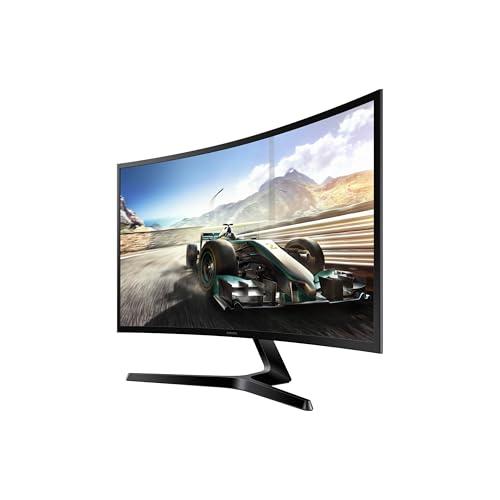 Samsung Samsung 27" Essential S3 (S36GD) Series FHD 1800R Curved Computer Monitor, 100Hz, Game Mode, Advanced Eye Comfort, HDMI and D-sub Ports, LS27D366GANXZA, 2024