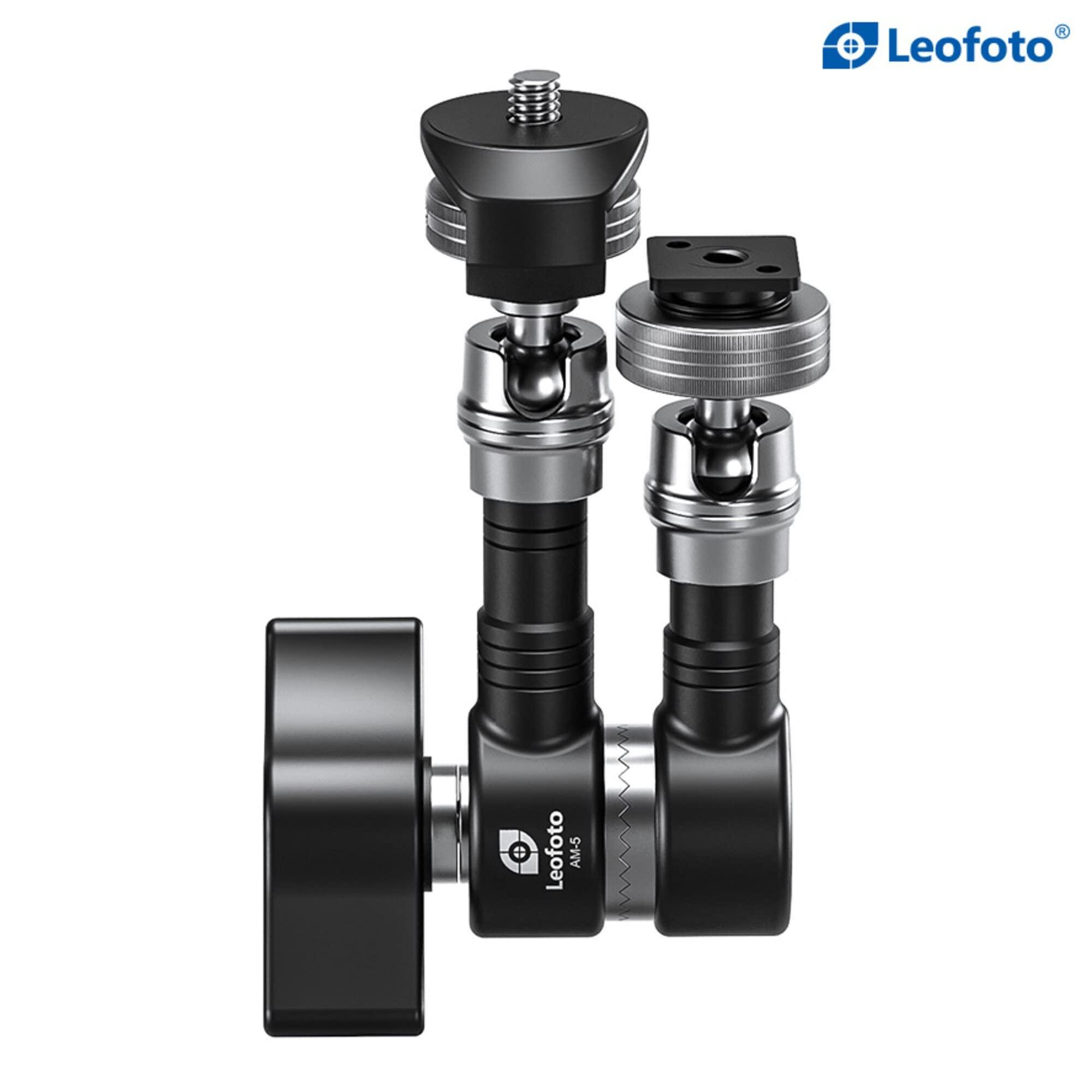 LEOFOTO Leofoto AM-5 Versa Kit Magic Arm with 1/4\" Mounting Screw for Smartphones, iPads, tripods etc