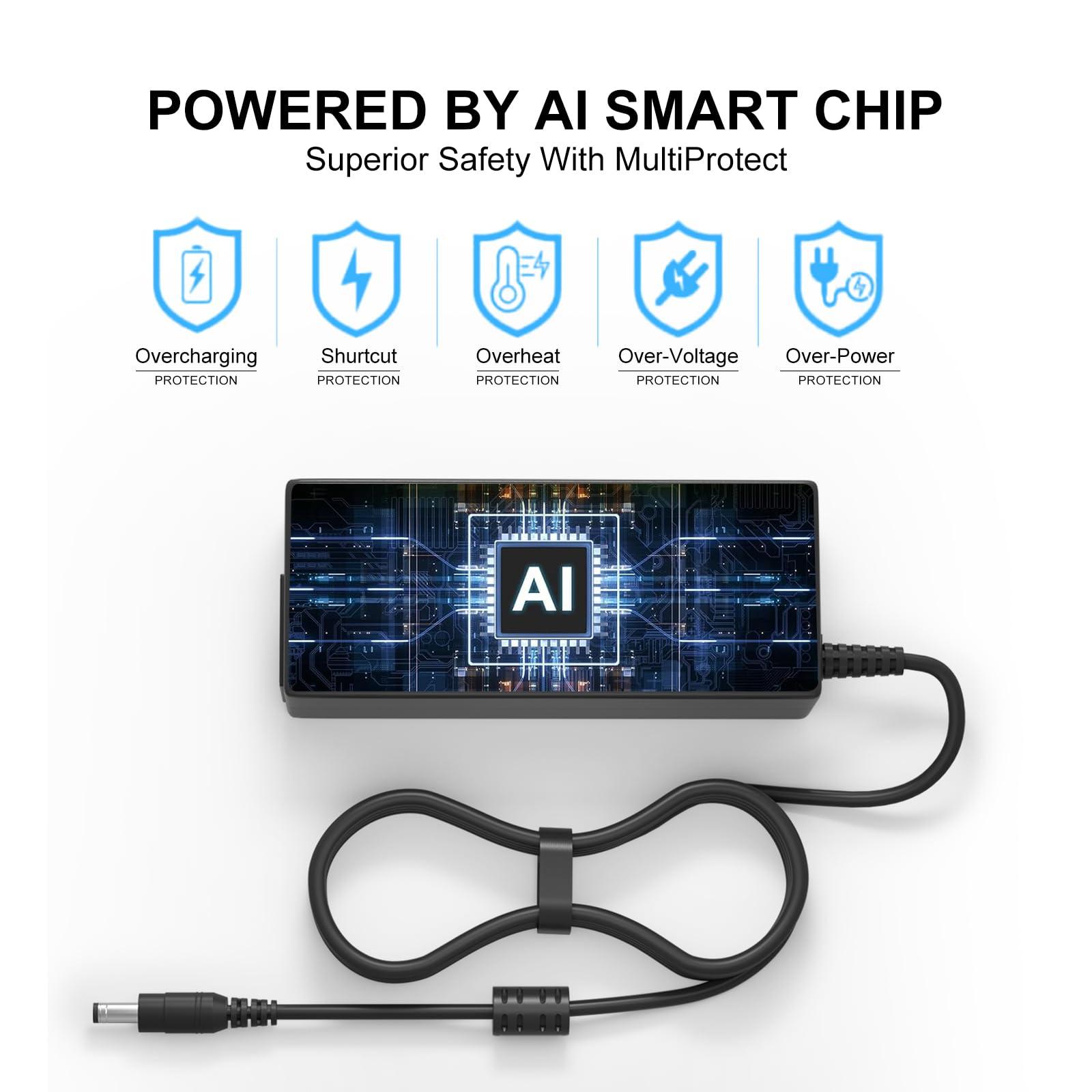 BIYTC 90W Charger for JBL Boombox 2 Boombox 1 Wireless Bluetooth Speaker Replacment for JBL Xtreme 2 Charger 10FT Compatible with JBL Boombox, Xtreme Power Supply Adapter Cord with Portable Bag