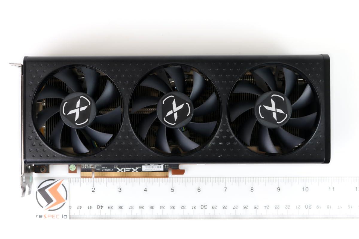 XFX XFX Speedster QICK308 Radeon RX 6600 XT Black Gaming Graphics Card with 8GB GDDR6 HDMI 3xDP, AMD RDNA 2 RX-66XT8LBDQ (Renewed)