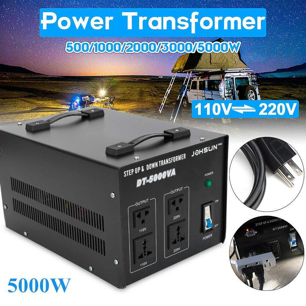 WDZCZDoo 4000W Voltage Converter Transformer(220V to 110V, 110V to 220V) Heavy Duty Step Up/Down Converter 110/120 Volt (4000W)