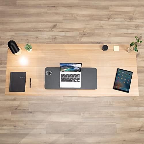 VIVO VIVO Black Small Single Top 28 inch Standing Desk Converter, Tabletop Sit to Stand Monitor Riser with Scissor Lift Height Adjustment, DESK-V011F