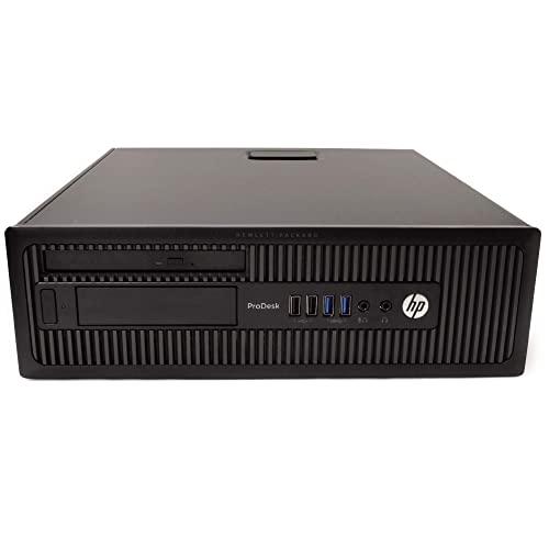 HP HP ProDesk 600 G1 SFF Slim Business Desktop Computer, Intel i5-4570 up to 3.60 GHz, DVD, USB 3.0, Windows 10 Pro 64 Bit (Renewed) (8GB RAM | 500GB HDD) (Renewed)