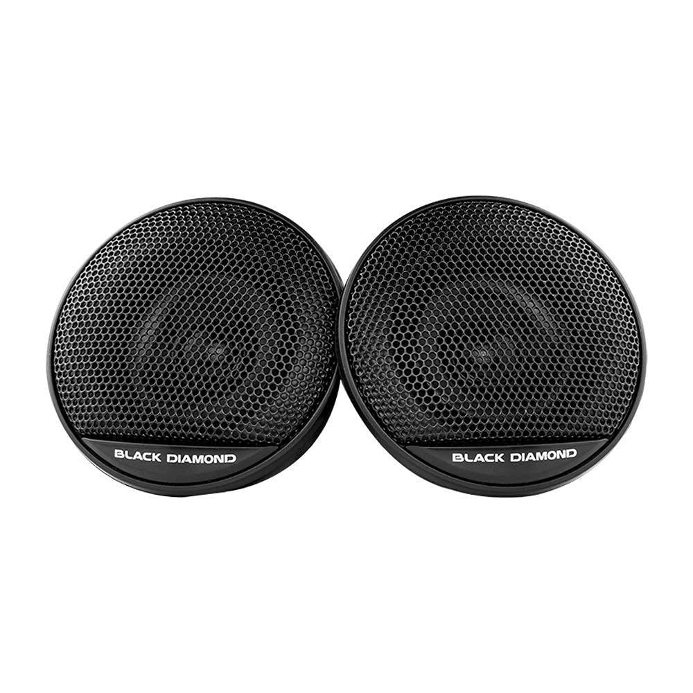 BLACK DIAMOND BLACK DIAMOND DIA-65.2C 6.5\" 2-Way Component System Speaker - 120 Watts, 4 Ohms - Clarity Unparalled by Other Speakers in Their Class (2 Speakers)