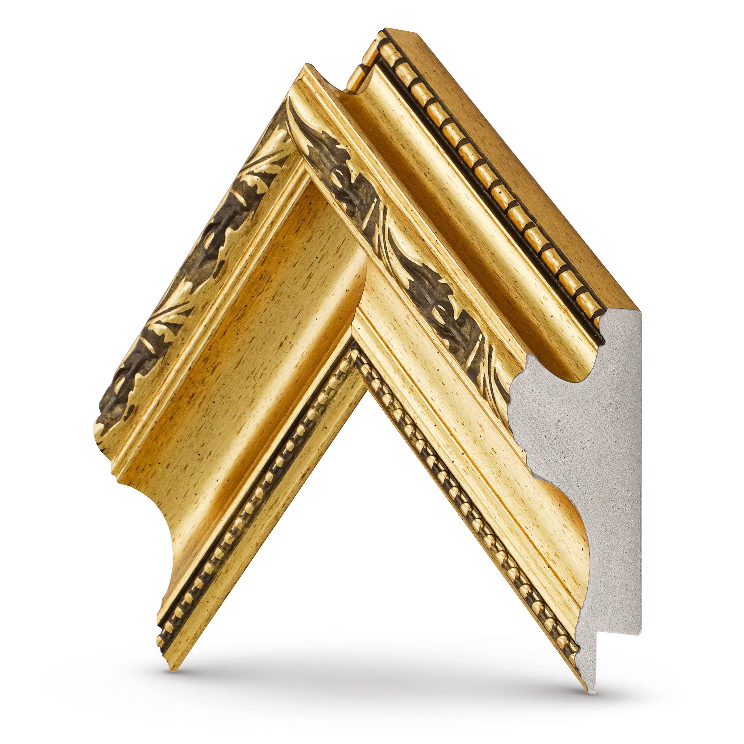 Frame My TV Frame My TV Deco TV Frames - Ornate Gold Smart Frame Compatible ONLY with Samsung The Frame TV and Pro (65", Fits 2021-2025)