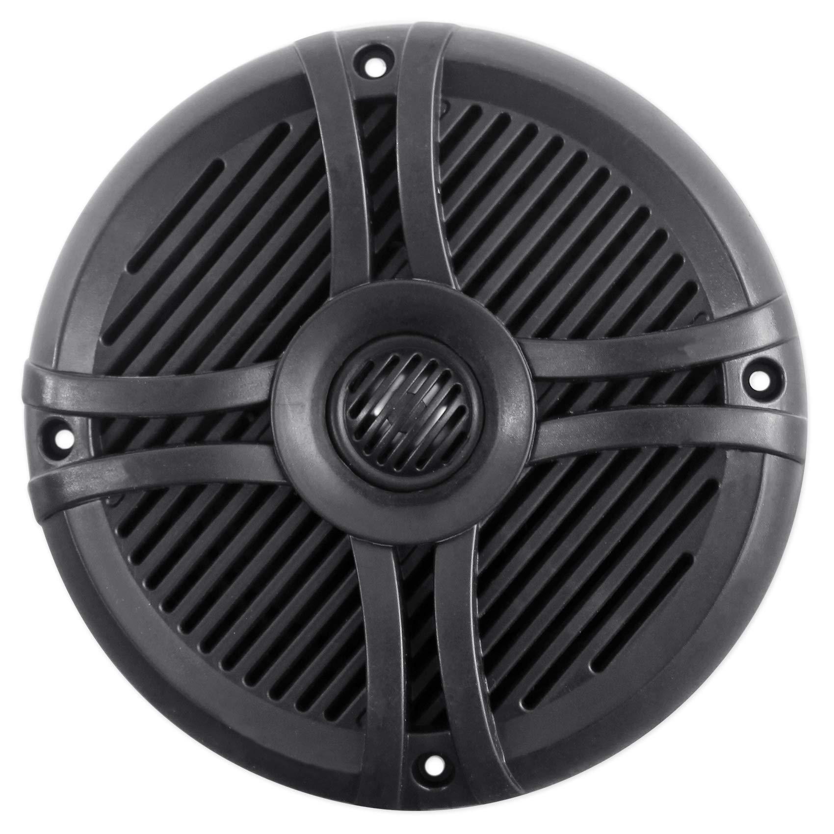Rockville Pair Rockville RMSTS65B 6.5" 800w Waterproof Marine Boat Speakers 2-Way Black