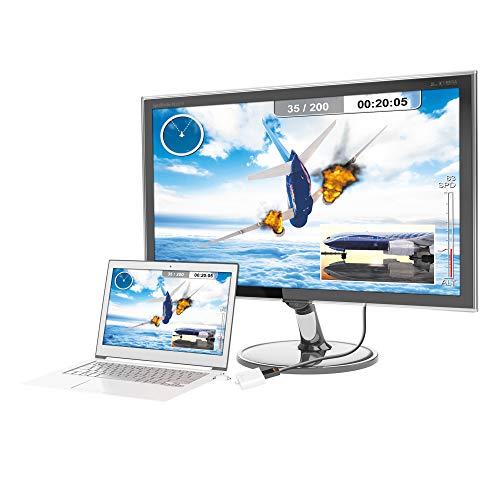 j5create j5create DisplayPort to VGA Adapter- 4K 1080p @ 60 Hz | 1.62 Gbps and 2.7 Gbps | Compatible with Apple iMac or MacBook, PC, HDTV, Projectors and More