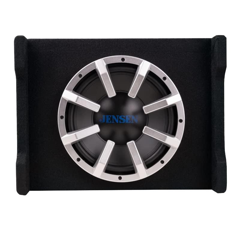 Jensen Jensen JW10A 10" Subwoofer in Multi-Mounting Vented Enlosure with Built-in MOSFET Powered Amplifer