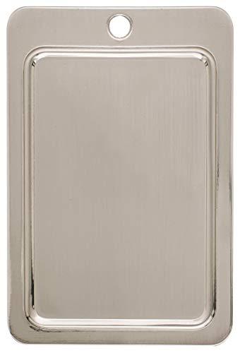 Amerock Amerock | Cabinet Pull | Sterling Nickel | 21-7/16 inch (544 mm) Center to Center | Bar Pulls | 1 Pack | Drawer Pull | Drawer Handle | Cabinet Hardware