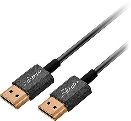 Rocketfish Rocketfish - Ultra-Thin 4\' 4K Ultra HD HDMI Cable - Black (Rocketfish - Ultra-Thin 4\' 4K Ultra HD HDMI Cable - Black)