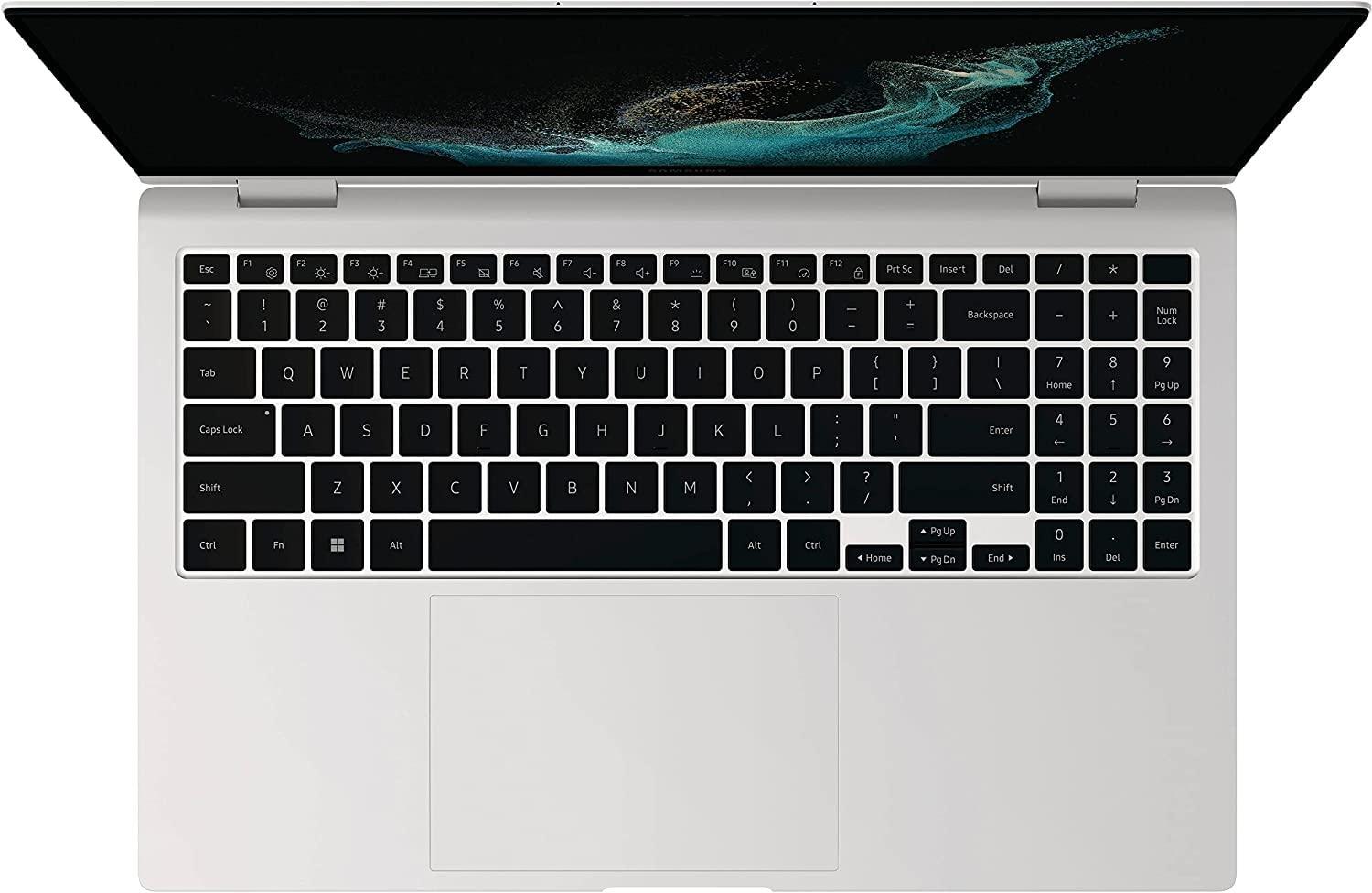 Samsung Samsung Galaxy Book2 Pro 360 2-in-1 Laptop For Creator, Photographer, Designer (15.6" FHD Touchscreen, Intel Core i7-1260P, 16GB RAM, 2TB SSD, Pen) Backlit, Fingerprint, IST Hub, Win 11 Home, NP950QED