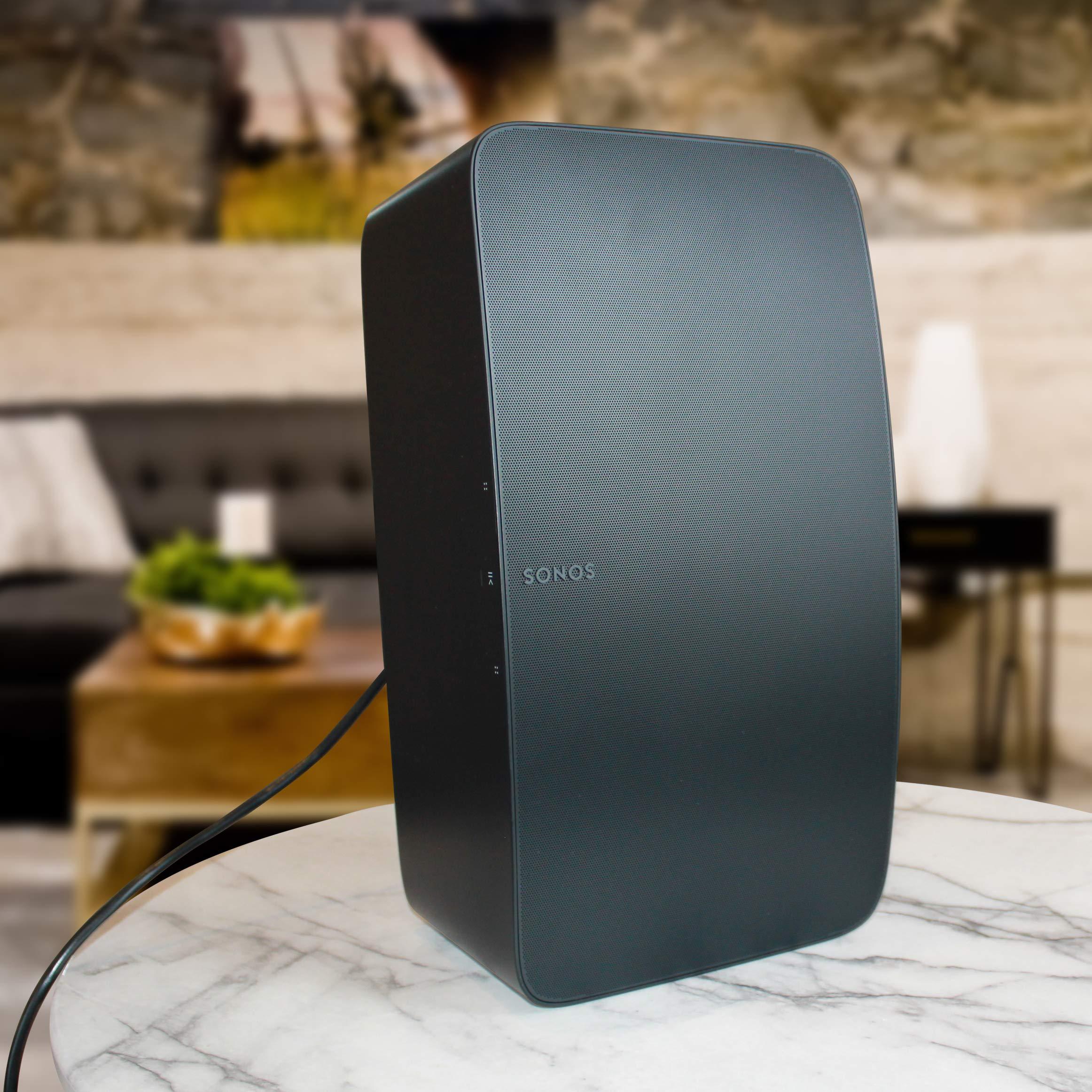 VEBNER Vebner 3-Foot Power Cord Compatible with Sonos Five, Sonos Play 5, Sonos Beam, Sonos Ray, Sonos Arc, Arc Ultra, Sonos Amp, Sonos Playbase, Sonos Sub Gen 3 and Sonos Sub Mini - Black