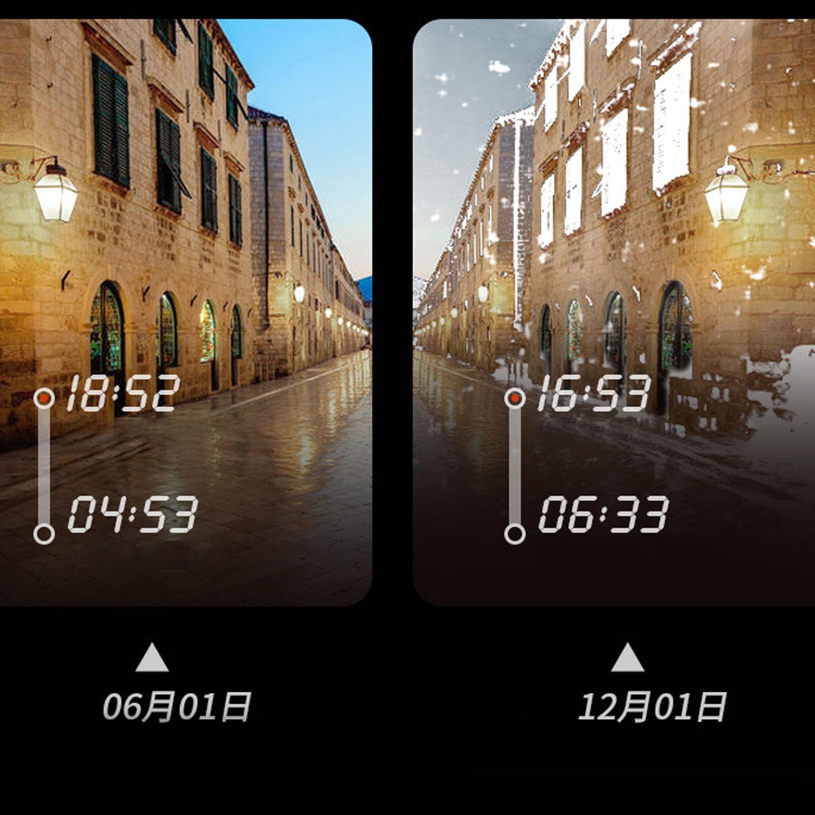 Dpofirs Programmable Digital Timer Switch for Pool Pumps, Heaters, Filters, 7-Day 28 ONOFF Timer Settings, AC85-265V LCD Display Digital Timer Switch with Waterproof Box