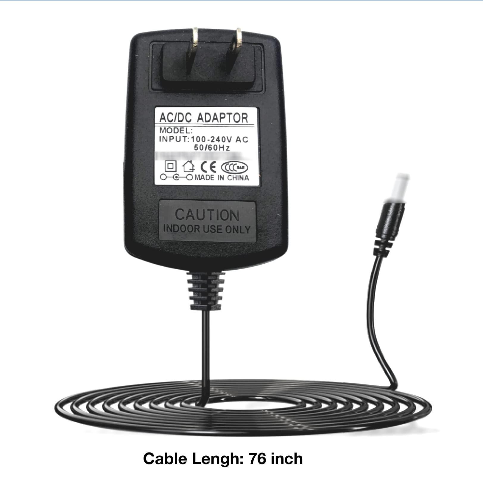 onerbl Ac dc Adapter for Lobster Elite 1 Tennis Ball Machine // Model 3 Tennis Ball Machine Parts: Powertech Sealed Lead Acid 12V 1Amp Cat. No: MB-3526 APP NO: N19029 (((Barrel tip)